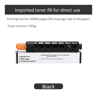 Cartucho de Tóner de Color Compatible NO.ONE Importado, Compatibilidad Total con NPG72/GPR56/C-EXV52/T01/IRC7570/C7565/C7580-A+, Grado A+, Rendimiento Igual al Original, ISO