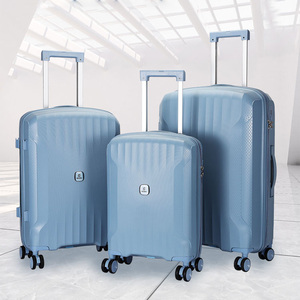 Ensemble de valises trolley OMASKA personnalisées en polypropylène imperméable, 20, 24 et 28 pouces, coque rigide en PP, fermeture éclair, valises de voyage pour hommes - Product Image 6