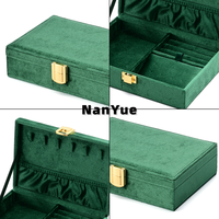 Boîte de rangement à bijoux en velours multi-zones, organisateur personnalisable avec logo, étui à bijoux anti-rayures pour la vente en gros B2B et le dropshipping – Meilleures ventes