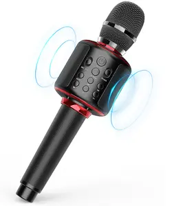 Taşınabilir mikrofon kablosuz mikrofon hoparlör kutusu Karaoke PL-001 Karaoke KTV kablosuz taşınabilir mikrofon iPhone/Samsung için