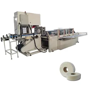 Automatic toilet paper roll cutting machine
