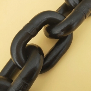 Cadena de Transmisión Soldada <span class=keywords><strong>SCIC</strong></span> G80 de Alta Resistencia, Acabado Negro Metálico Industrial para Barcos - Product Image 2