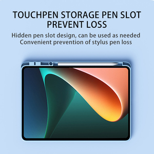 Housse de protection rotative à 360 degrés en TPU et acrylique à <span class=keywords><strong>prix</strong></span> compétitif pour tablette Xiaomi Pad 5 11 pouces avec emplacement pour stylet - Product Image 4
