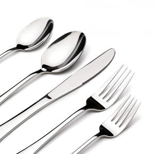 Ensembles d'ustensiles de cuisine durables en acier inoxydable au design ergonomique, parfaits pour la taille et le poids, pour une utilisation en cuisine. - Product Image 1