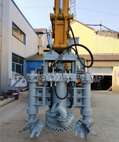 Pompe à lisier submersible hydraulique pour excavatrice Pompe d'assèchement pour mine ouverte