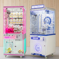TONGRU Simulateur de grue à griffes personnalisé Garantie 1 an Mini Arcade Prize Claw Machine Jeu de poupée à griffes populaire