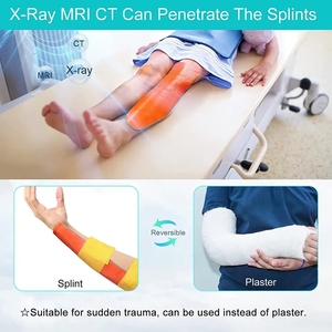 HKJD-rollo ortopédico de emergencia, férula de aluminio para pierna, muñeca de rotura fija, protección de heridas, férula de emergencia - Product Image 4