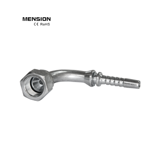Conectores de Manguera Hidráulica de Fábrica con Máquina de Crimpado, Conector de Manguera Métrico JIS JIC ORFS con Brida para Excavadora Cat Komastu - Product Image 5