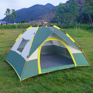 เต็นท์แคมป์ปิ้ง 210x200x135 ซม. สำหรับ 3-4 คน กันฝน ติดตั้งง่าย ใช้กลางแจ้ง - Product Image 3