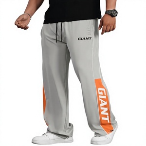 Men's Workout <b>Joggers</b> Stretch Fabric Fitness Pants Private Label Sportswear Supplier Unisex Baggy <b>Trousers</b> Wide Leg Cargo Pants - Product Image 3
