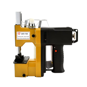 <span class=keywords><strong>Machine</strong></span> <span class=keywords><strong>à</strong></span> <span class=keywords><strong>coudre</strong></span> portative HX GK9-760 <span class=keywords><strong>à</strong></span> double aiguille et double fil, idéale pour les sacs tissés, les sacs en toile de jute et les sacs <span class=keywords><strong>à</strong></span> riz - Product Image 1