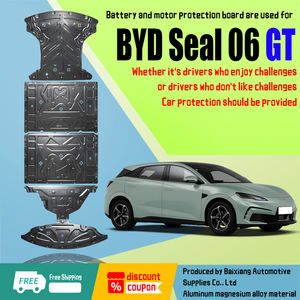 BYDシール05 Sealion 567ドルフィンカモメ元アップAtto3 Atto 3 M6 M9 Tang EVデンザアンダーボディモーターカバーバッテリーガードスキッドプレート - Product Image 2
