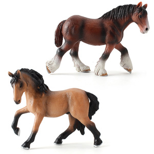 Jouets de cheval en plastique, simulation éducative pour enfants, animal sauvage, lushitano, modèle réduit - Product Image 5
