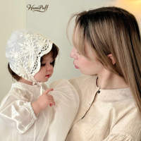Ensemble 2 pièces élégant en tissu mélange de Lyocell pour bébés filles, tenue formelle d'été avec bretelles spaghetti et dentelle, idéal pour baptême et mariage