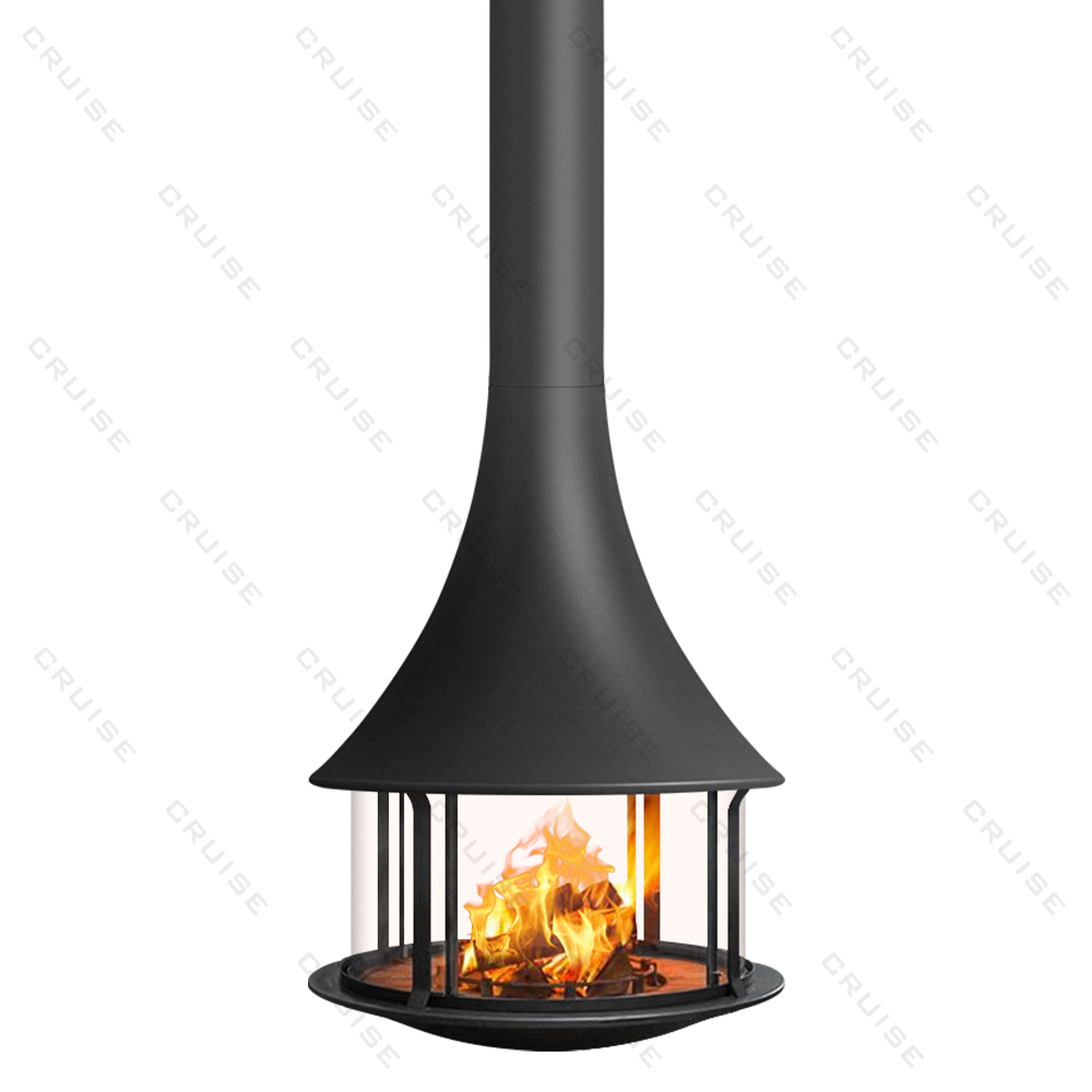Muriel-wood-burning fireplace