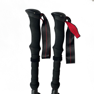 Bâtons <span class=keywords><strong>de</strong></span> Trekking en plein air Alpenstock 80%, bâton <span class=keywords><strong>de</strong></span> Trekking avec protecteur en Fiber <span class=keywords><strong>de</strong></span> carbone bâton <span class=keywords><strong>de</strong></span> <span class=keywords><strong>marche</strong></span> <span class=keywords><strong>nordique</strong></span> randonnée - Product Image 2