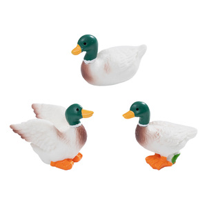 Ornements mignons et écologiques en forme de canard colvert miniature, figurines réalistes en résine époxy pour jardin féerique, paysage, décoration intérieure et extérieure - Product Image 5