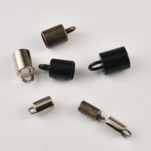 Zinc Alloy Rope End Hook 8 10 14 18mm Painted Black For Drawer Rail Accessories - Product Image 3