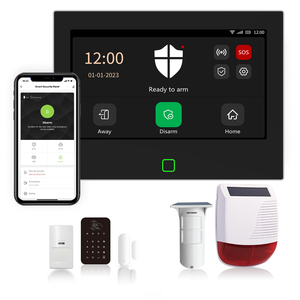 Système d'alarme de sécurité domestique sans fil antivol, kit d'alarme Wifi Gsm, application Wifi Tuya - Product Image 1