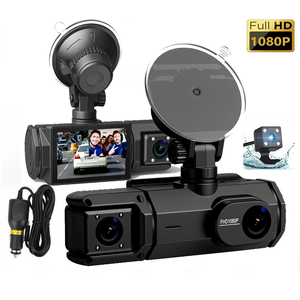 Produits phares 2026 : Caméra de tableau de bord DVR pour voiture avec vision à 360°, Wi-Fi, 1080P HD et affichage sur téléphone portable - Product Image 1