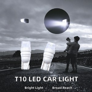 Ampoule LED T10 2835 3SMD 194 168 W5W Canbus 12V pour éclairage intérieur de voiture, lampe de lecture, large couverture, état neuf, éclairage de plaque d'immatriculation - Product Image 2
