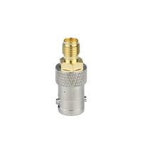 Adaptador de Conector Coaxial RF Hembra N a Hembra SMA, Conector SMA Recto RF