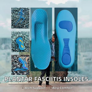 Plantillas de Gel para Fascitis Plantar para Mujeres y Hombres, Soporte Ortopédico para el Arco del Pie, Plantillas Transpirables con Amortiguación (6 Piezas) - Product Image 2