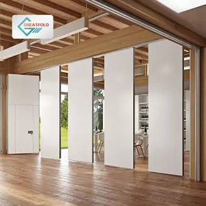 Melamine Board Sliding Villa Movable Door Partition Operable Walls Residential Movable Partitions Walls For Home