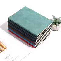 Cuaderno de Tapa Dura de Cuero PU A5 con Logotipo Personalizado para Escuelas, Cuaderno de Notas con Encuadernación Cosida, Venta al Por Mayor