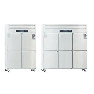 Venta caliente barato personalizado Vertical bebida 2 puertas enfriador <span class=keywords><strong>de</strong></span> acero inoxidable refrigerador <span class=keywords><strong>de</strong></span> doble temperatura - Product Image 6