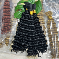 Harga Grosir Nuocheng 10A Rambut Manusia Vietnam 100% Virgin Remy, Bundel SINGLE WEFT 100g untuk Kepang Boho Wanita
