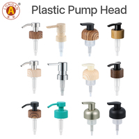 Pompe en plastique de haute qualité 24 mm 24/410 28 mm 28/410 pour flacon rechargeable, idéale pour savon liquide et désinfectant pour les mains, en plastique