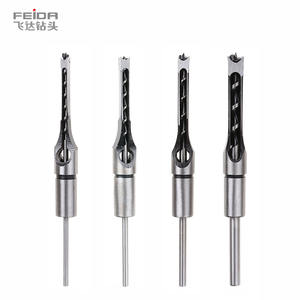 FEIDA-Abridor de carpintería de carpintero, broca cuadrada de 10mm y 6mm para perforación de agujeros de madera - Product Image 1