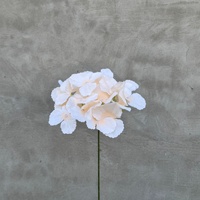 Vente en gros de fleurs artificielles en soie à tige unique de la série Color, roses, hortensias, écologiques, pour Noël, mariages, fête des mères