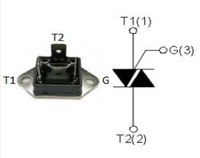 Tiristor TG35 TRIAC 800V 40A, BTA40-600B de alta calidad, marca China