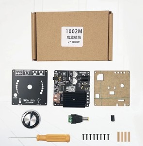 Placa amplificadora de Audio para cine en casa, Amplificador estéreo, AUX, USB, <span class=keywords><strong>ZK</strong></span>-<span class=keywords><strong>1002M</strong></span>, 100W + 100W, 5,0 - Product Image 4