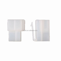 Conector automotriz de resorte cuadrado, terminales de carcasa macho y hembra, Conector de 6,3mm con 2 agujeros, 1/21, 1/2