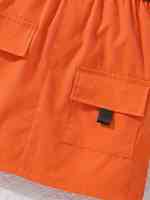 Ensemble Robe et Jupe pour Filles de 6 à 14 Ans : Haut Imprimé et Jupe en Tulle avec Ceinture, Vêtements Ados en Gros