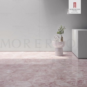 Losa de Cuarzo Artificial Grande de Calacatta Rosa con Bajo Contenido de Silicio y Superficie Pulida, Moderna y Ecológica para Uso Doméstico, Cortada a Medida 1 - Product Image 6