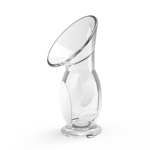 Collecteur de lait maternel manuel en silicone Syntone avec base d'aspiration, capacité de 90 ml, sans BPA, débit variable, pompe d'allaitement post-partum - Product Image 2