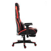 Chaise de jeu de vente en gros de style moderne explosif avec repose-pieds pivotant d'usine