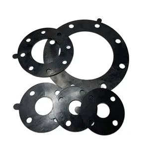 UV Resistant Oil Resistant Custom Shaped Silicone Rubber Parts Accessories EPDM Silicon Rubber Plug Oil Seal Strip Flange Gasket