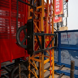 Ensemble de <span class=keywords><strong>chariot</strong></span> à câble pour ascenseur de chantier SC100/100, pièces de rechange pour monte-charge de passagers - Product Image 1