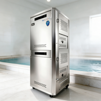 Générateur de vapeur à double conduit de bile JOWIN 140KW 220V en acier inoxydable 304 pour spa, équipement de spa sûr et fiable