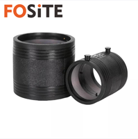 Raccord de Fusion bout à bout de tuyau PE haute pression coude à 90 degrés raccord de tuyau en plastique HDPE
