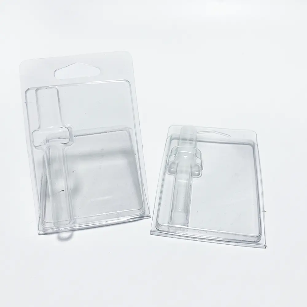 पीईटी स्लाइड ब्लिस्टर पैकेजिंग प्लास्टिक क्लैमशेल स्पष्ट पैकेजिंग बॉक्स