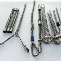 Pince de câble métallique en acier inoxydable 304 Solution de gestion de câbles multiples