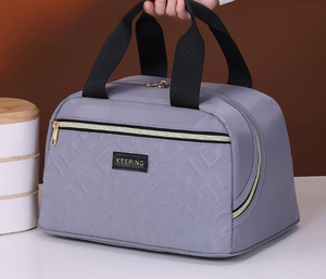 Sac <span class=keywords><strong>isotherme</strong></span> portable PEIQUAN, sac à déjeuner léger pour le bureau, sac de pique-nique extérieur, sac de rangement alimentaire, sac à main - Product Image 4