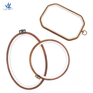 Xách tay ABS nhựa thêu Vòng phong cách đơn giản chéo kim Nguồn cung cấp cho may & <span class=keywords><strong>DIY</strong></span> Thủ công mỹ nghệ - Product Image 5