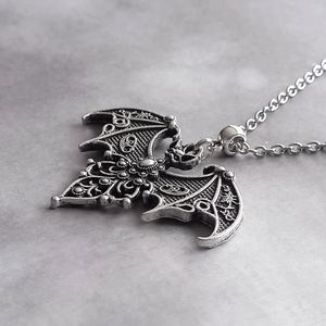 Collier ras du cou gothique punk vintage avec pendentif chauve-souris, bijoux Y2K, collier ras du cou gothique avec pendentif chauve-souris pour hommes et femmes, bijoux gothiques - Product Image 3